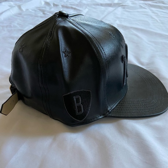 Brooklyn Nets Leather Hat - Picture 8 of 15